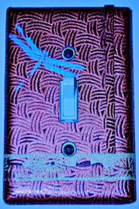 Silkscreened Dragonfly Switchplate